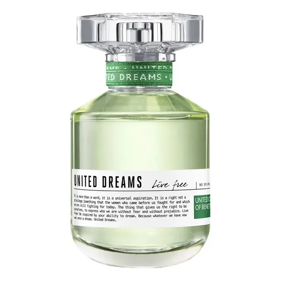 United Dreams Live Free EDT 50ml para mujer