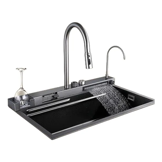 Fregadero De Cocina Inteligente De Acero Inoxidable