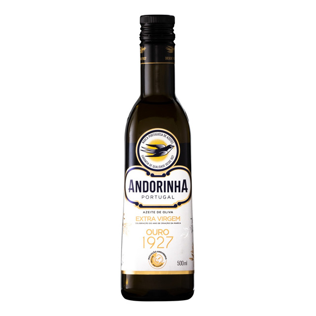 Azeite De Oliva Extra Virgem Ouro 1927 Português Andorinha Vidro 500ml Azeite De Oliva Extra Virgem Ouro 1927 Português Andorinha Vidro 500ml