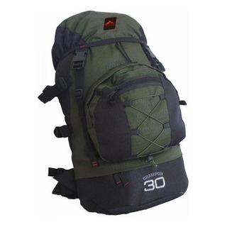 Mochila Trilhas & Rumos Crampon 30l Verde Preto Mochila Trilhas & Rumos Crampon 30l Verde Preto