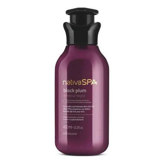 Nativa Spa Hidratante Corporal Ameixa Negra O Boticario 400m