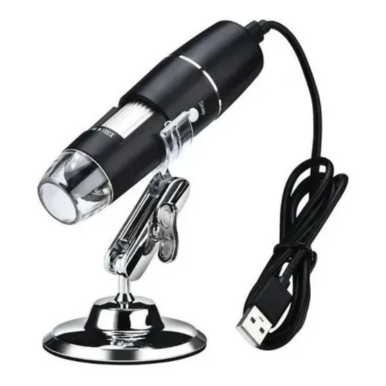 Microscopio Digital Usb 1600x Lupa Digital 8 Led