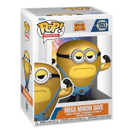 Funko Pop - Despicable Me 4 - Mega Minion Dave (1553)