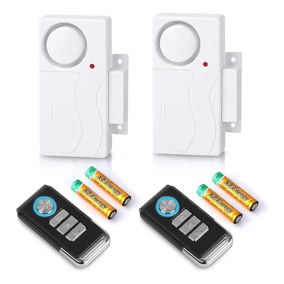 Alarma Wireless Para Puertas Y Ventanas Con Control Nuevos