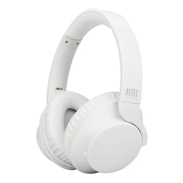 Audífonos Diadema Altec Lansing (mzx570) Bluetooth Color Blanco