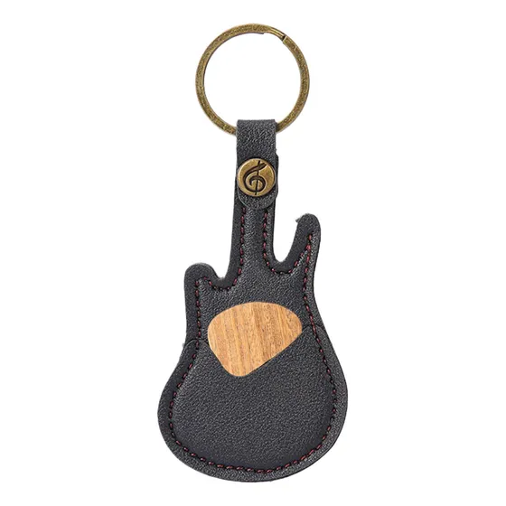Chaveiro De Suporte De Picareta De Guitarra Porta-chaves De