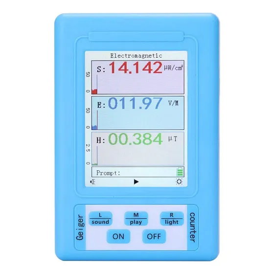 Br-9a Detector Radiacion Portatil Mano Alta Precision