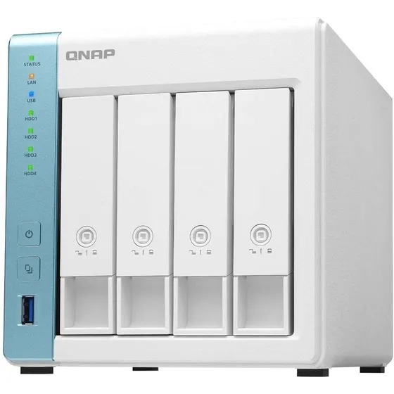 Qnap 431k Na 4 Bahia Do Puerto 1 Gbe