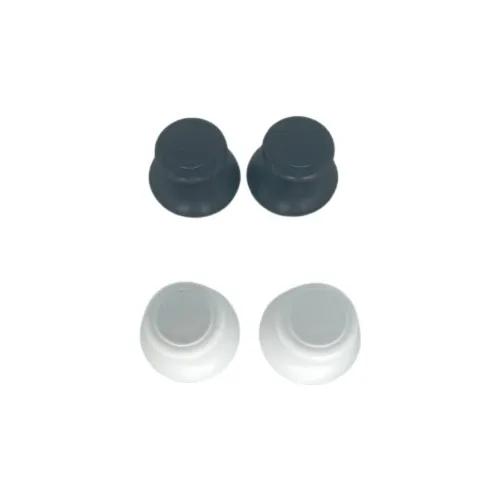 Par Negro Y Blanco De Joystick Para Gamepad De Wii U 