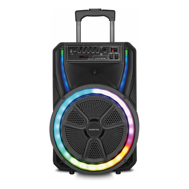 Parlante Punktal Activo 15 Pk-015 Bat 5500w Pmpo Ehogar Color Negro