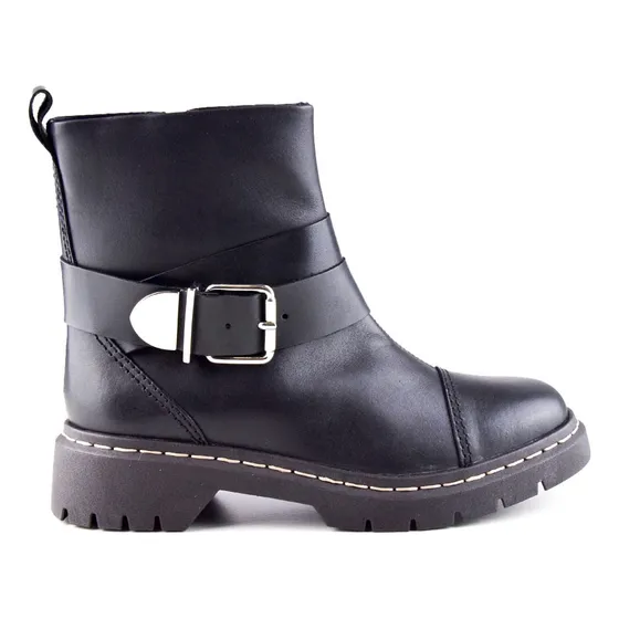 Bota Casual De Cuero Usaflex Buffin
