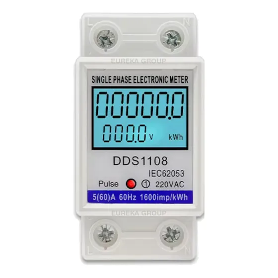 Medidor De Luz Digital Interno Edesur Edenor 220v Riel Din