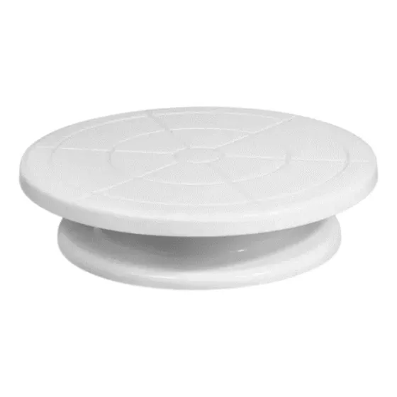 Base - Plato - Soporte - Giratorio - Torta - Deco Plastico 