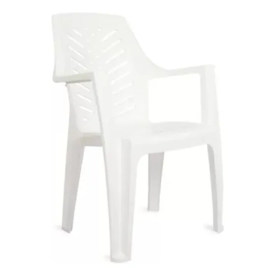 Silla De Jardin Plastica Marbella Apilable Garden Life