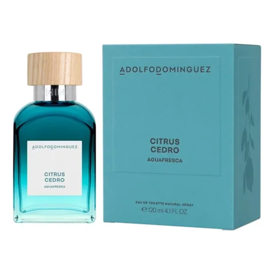 Adolfo Dominguez Citrus Cedro Eau De Toilette - Perfume Masculino 120ml