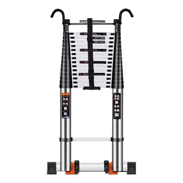Escalera Fbite Extension Larga Gancho Atico Techo Casa Rv Kg