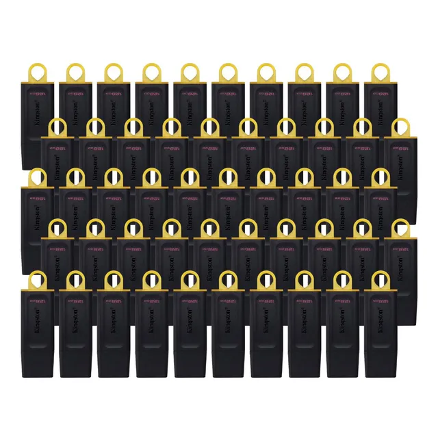 Kit De 50 Memorias Usb Kingston 128gb Data Traveler Exodia