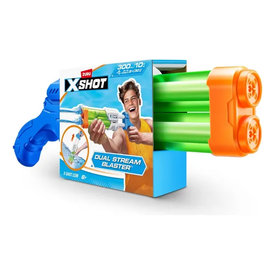 Pistola De Agua Doble Cañón X-shot Didacta