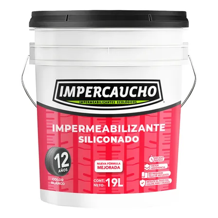 Impermeabilizante Impercaucho 12 Años Blanco Satinado