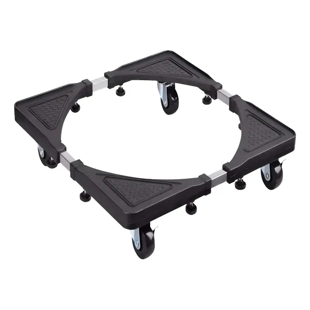Base Ajustable Con Ruedas Soporte Heladera Cocina Lavarropa