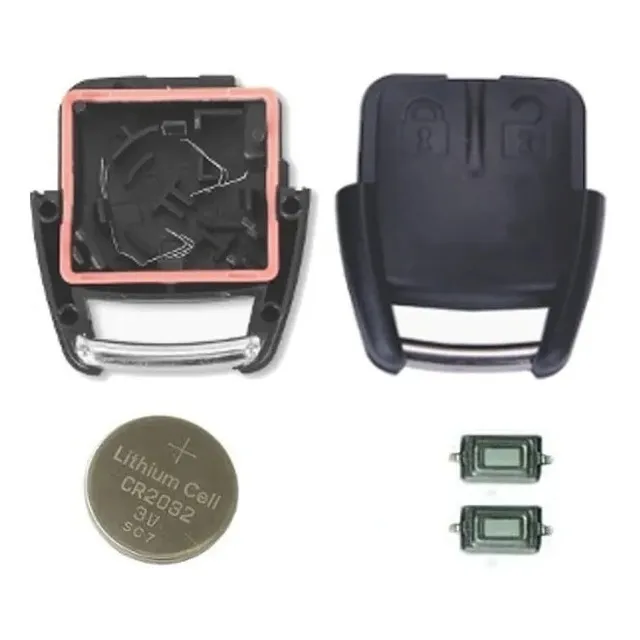 Carcasa Llave Corsa Astra 2 Bot +pila+pulsadores C/portapila