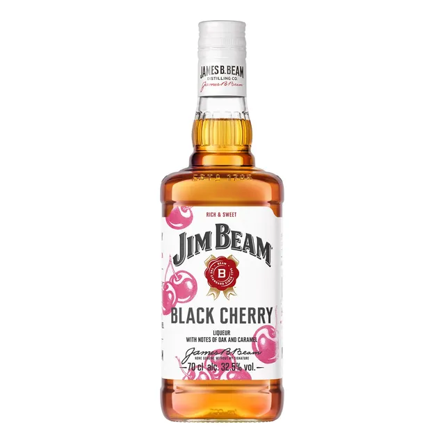 Whisky Jim Beam Black Cherry  .envio Gratis