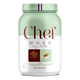 Chef Whey Paris 6 Chocolate Branco Com Pistache 800g Chef Whey Paris 6 Chocolate Branco Com Pistache 800g