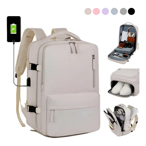 Mochila De Senderismo Impermeable De Viaje Grande Con Interf