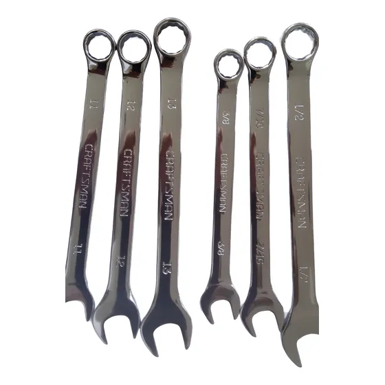 Set De 6llave Combinada Marca Craftsman Original Cromada