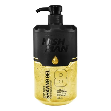 Shaving Gel Nish Man Gold One 1000ml
