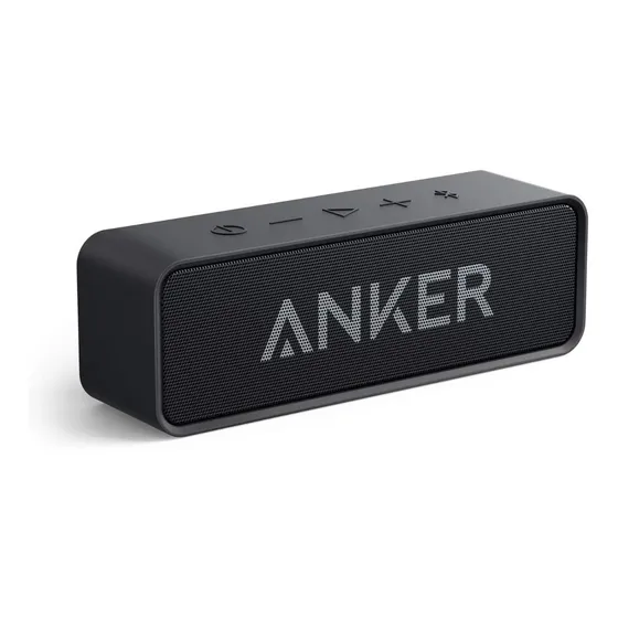 Bocinas Portátiles para Exterior Subwoofer Anker Soundcore Modelo Resistente con 6W 24H Reproducción Bluetooth Bocina para TV Karaoke Portátil Waterproof IPX7 con Control de Graves Color Negro