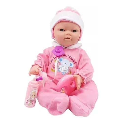 Muñeca Bebe Llora Gesto Movimiento Faciales Baby Gestitos