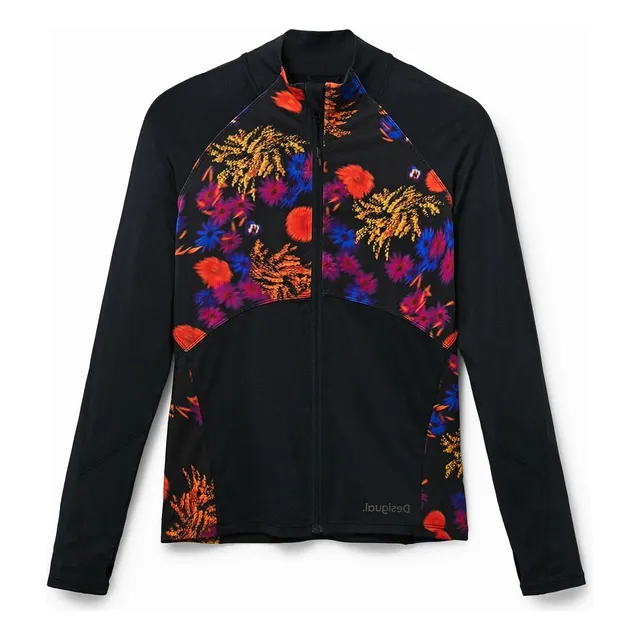 Sudadera Con Cierre Posterior Marca Desigual En Talla Xs Con Despacho Incluido De Modelo Photographer Diseño Exclusivo Christian Lacroix