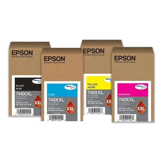 Juego De Tinta Epson 748xxl (t748xxl) Original