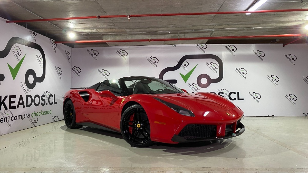 Ferrari 488 Spider At 3.9 2020