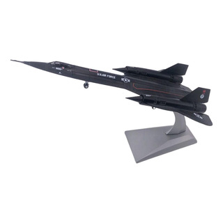 Metal 1/144 Sr-71a Fighter Con Soporte De Exhibición Para Metal 1/144 Sr-71a Fighter Con Soporte De Exhibición Para