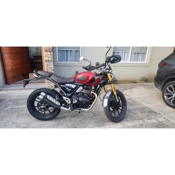 Vendo Triumph Scrambler 400 Con 245km. Año 2025. Unico Dueño