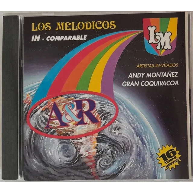 Los Melódicos. Incomparable. Cd Org Usado. Qqf. Ag.