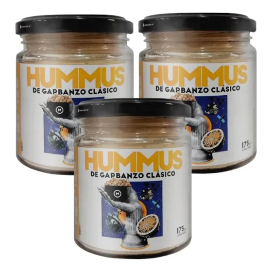 Hummus De Garbanzo Untable Mestizo 170g Sin Tacc Pack X3