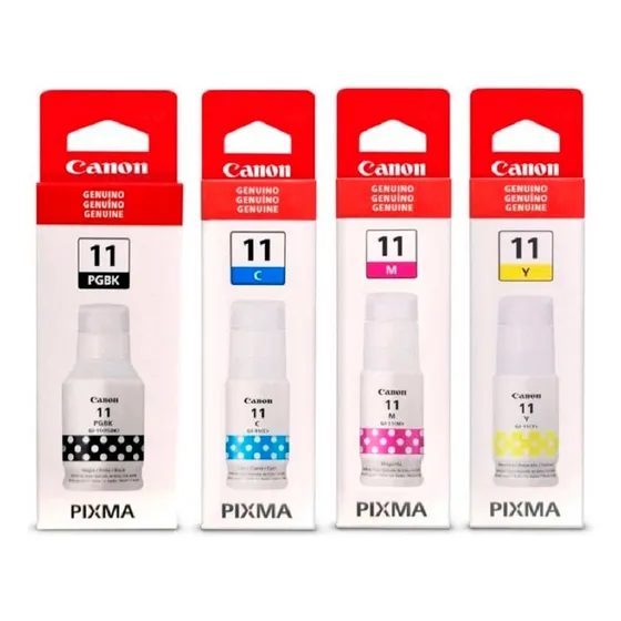 Pack Tinta Canon Pixma Original Serie Gi-11 G2160 G3160