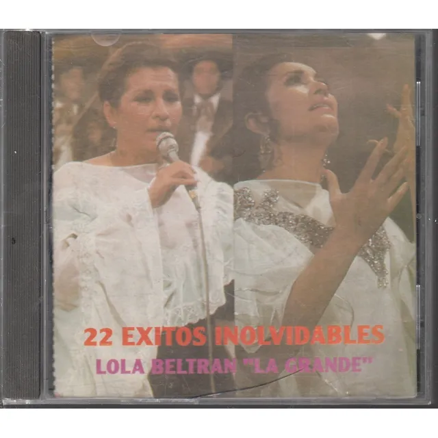 Lola Beltrán 22 Exitos Inolvidables Cd Original Usad Qqa. Zz