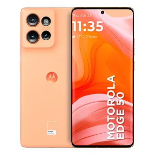 Celular Motorola Moto Edge 50 512gb 12gb Ram Naranja Certificación Militar