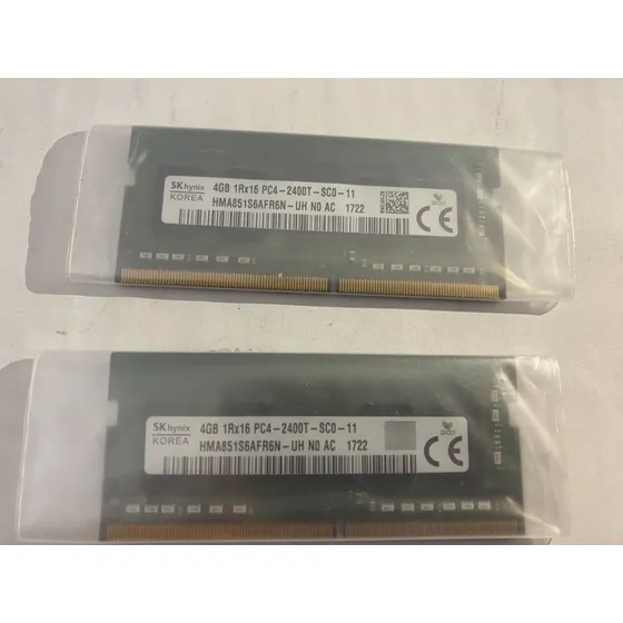 Memoria Laptop 4gb Ddr4 2400mhz Single Rank 260-pin Certific