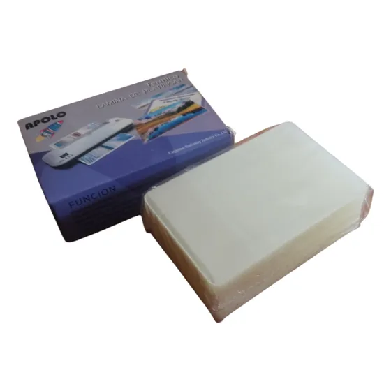 100 Láminas De Plastificar Carnet, Cédula, 175 Mic, 65x95mm