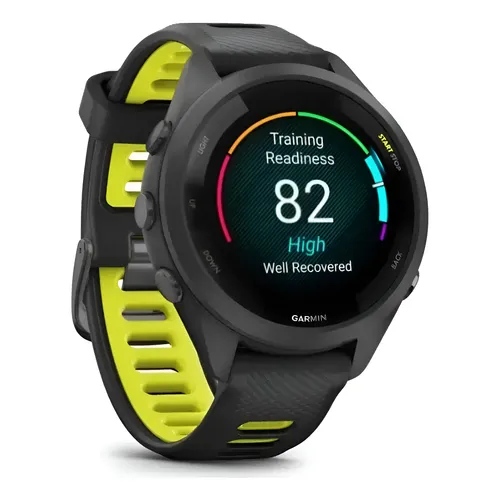 Monitor Cardíaco De Pulso Garmin Forerunner 255 Music Preto