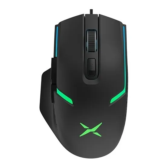 Mouse Gamer Delux M588bu 6 Botones Óptico Alámbrico