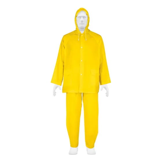 Pilot Lluvia Amarillo Impermeable Ignifuga Truper Tra-pro Fg