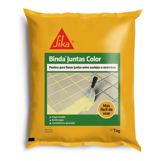 Pastina Binda Juntas Sika 17 Colores Cerámicas X 1 Kg