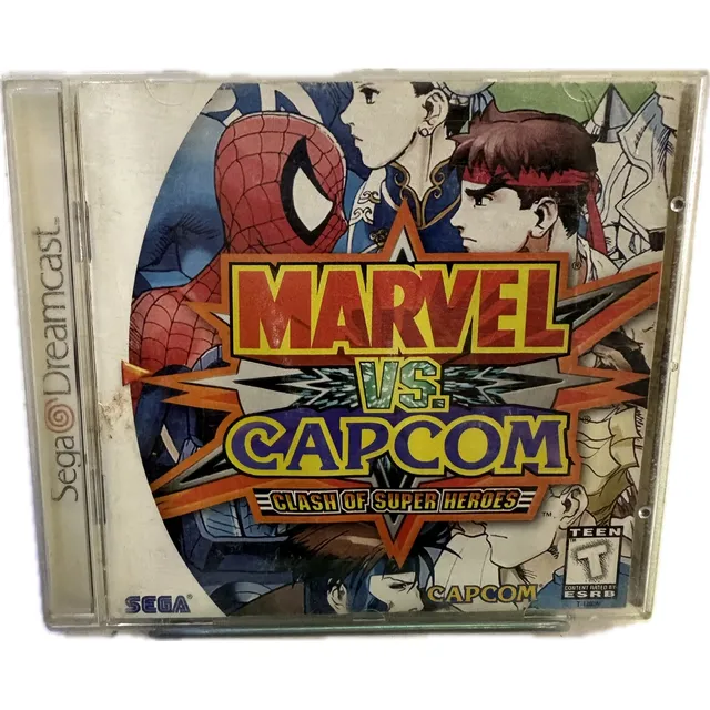 Marvel Vs Capcom Clash Of Titans | Sega Dreamcast Orginal