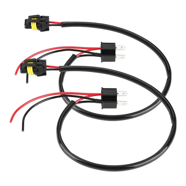 Cable Convertidor 2 Piezas Enchufes H4 A 9006 Bombillas Mazo
